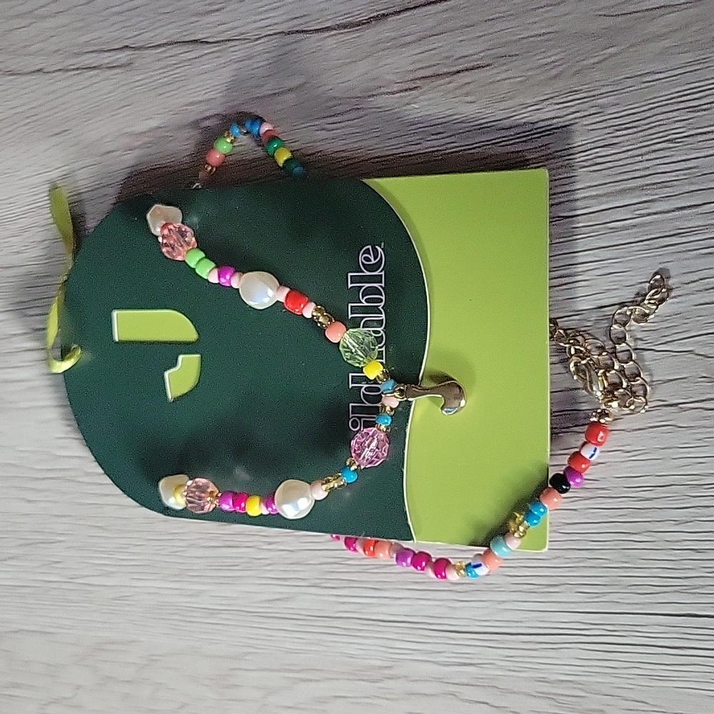 "J" necklace